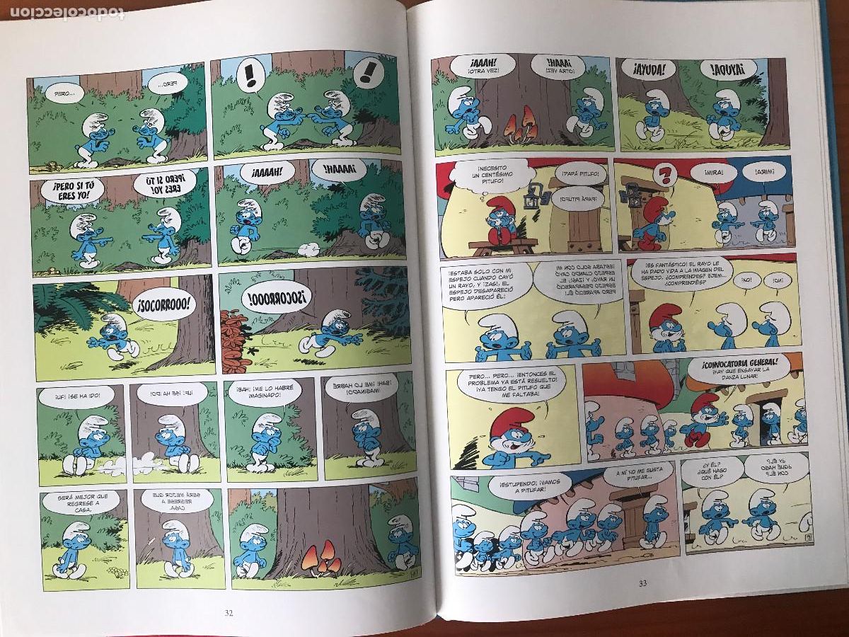 C&oacute;mics: Los pitufos, 5. Los pitufos y el huevo / Peyo. Norma editorial - Foto 2