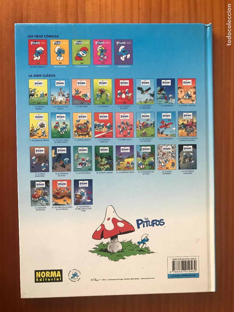 C&oacute;mics: Los pitufos, 5. Los pitufos y el huevo / Peyo. Norma editorial - Foto 3