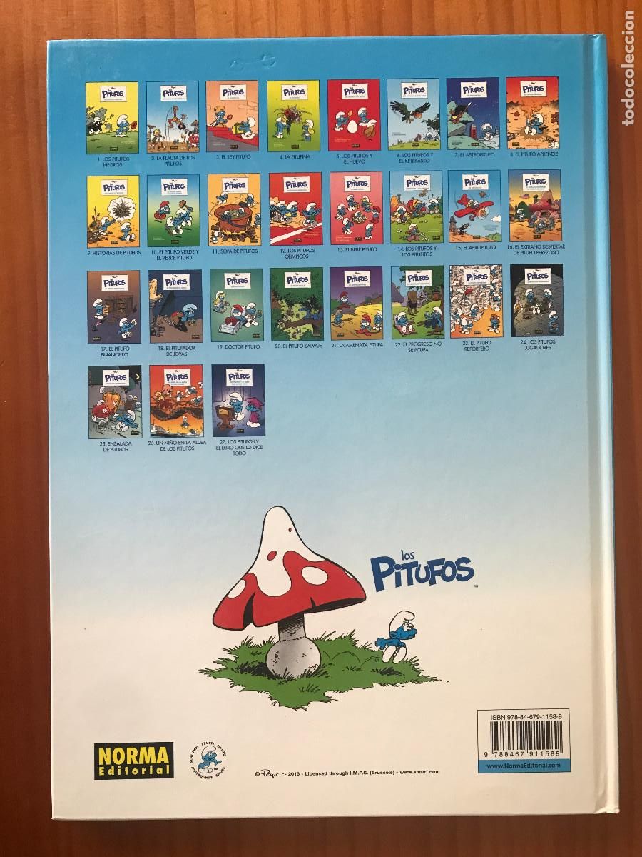 C&oacute;mics: Los pitufos, 2. La flauta de los pitufos / Peyo. Norma editorial - Foto 3