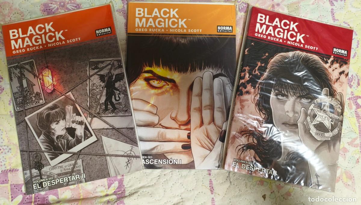 C&oacute;mics: BLACK MAGICK Volumen 1-2-3. R&uacute;stica - NORMA - Greg Rucka / Nicola Scott. IMPECABLES