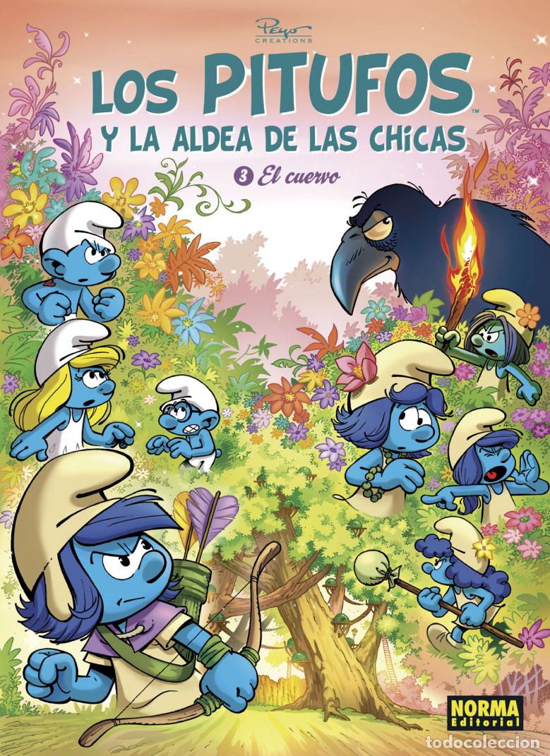 C&oacute;mics: Los Pitufos y la Aldea de las Chicas 3. El Cuervo (Norma Editorial) - Thierry Culliford, Peyo; Thier