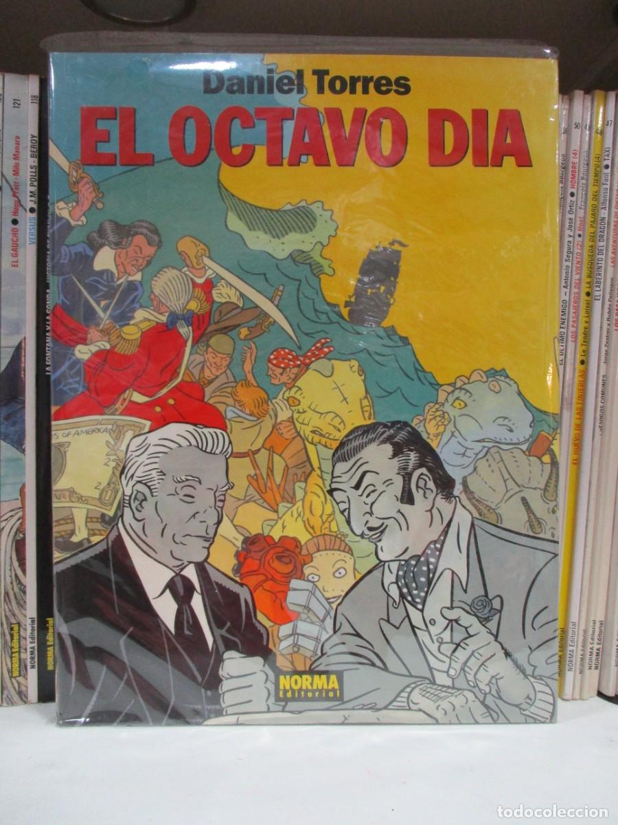 Comics: COLECCION COMPLETA - EL OCTAVO DIA COMPLETA (1 y 2) - DANIEL TORRES - NORMA EDITORIAL