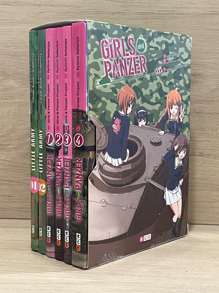 C&oacute;mics: Girls & Panzer - Little Army / Completo 6 vol&uacute;menes / Ry&ocirc;ichi Saitaniya / ECC