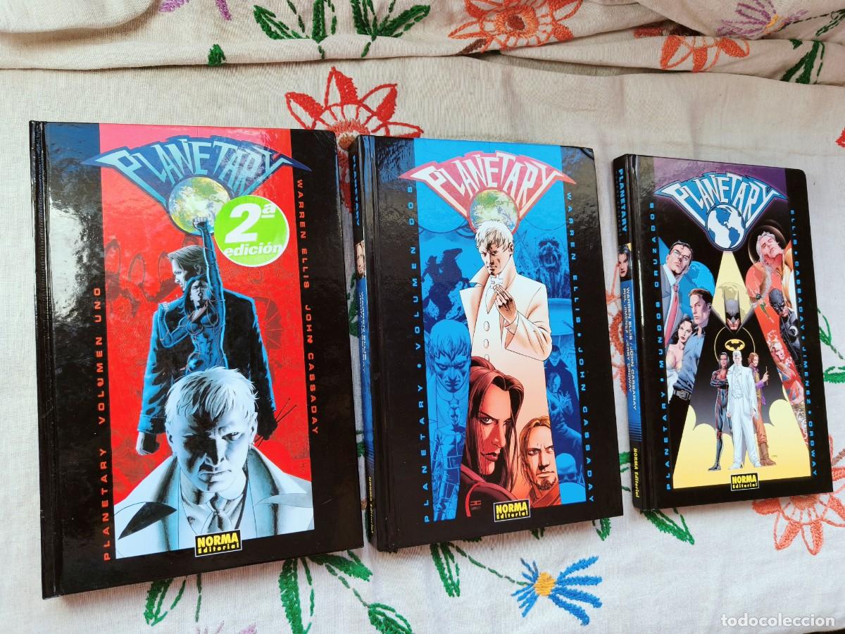 Comics: Planetary Completa. Tomos 1, 2 y Mundos Cruzados. Norma.