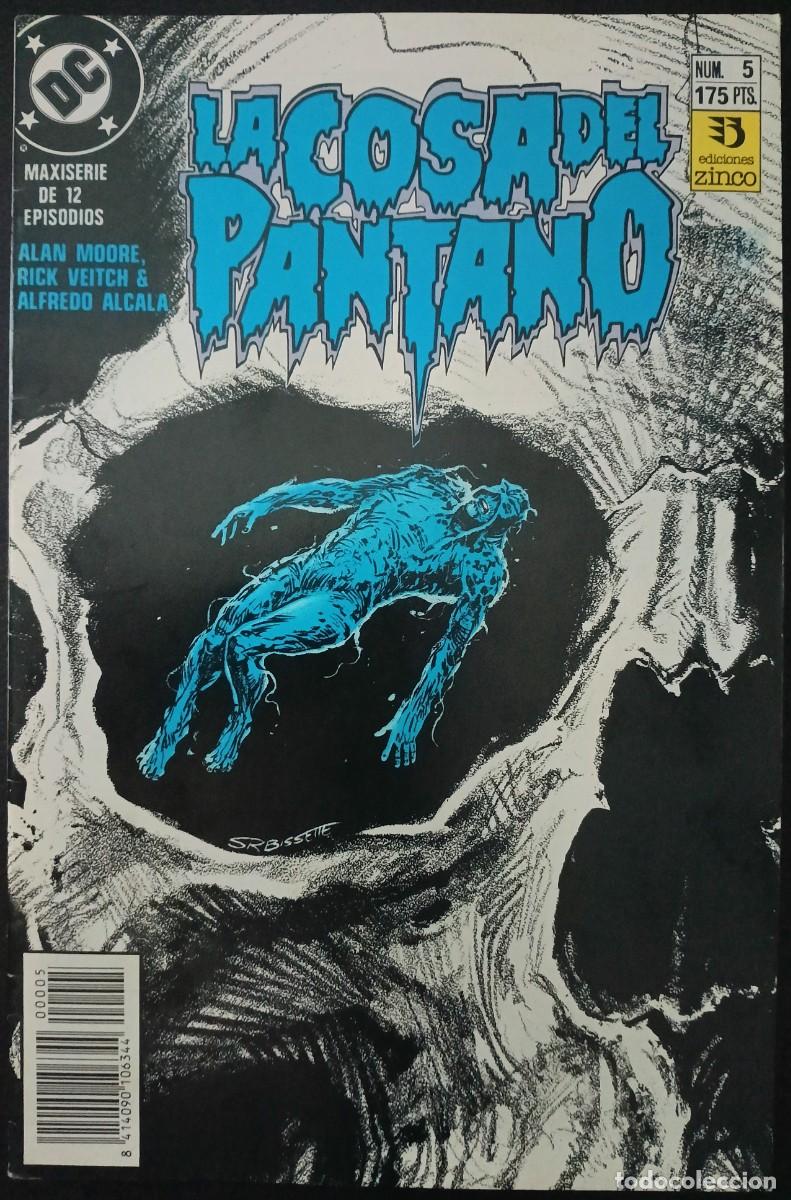 C&oacute;mics: LA COSA DEL PANTANO-4&ordf; SERIE-ZINCO - N&ordm; 5 -MI CIELO AZUL-A.MOORE-VEITCH-1991-RARO-BUENO-LEA-VEA-1752