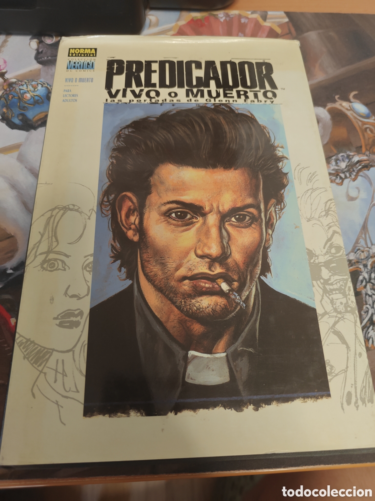 C&oacute;mics: PREDICADOR: VIVO O MUERTO &ndash; Las portadas de Glenn Fabry &ndash; Garth Ennis &ndash; Norma / V&eacute;rtigo n&ordm; 247 2004