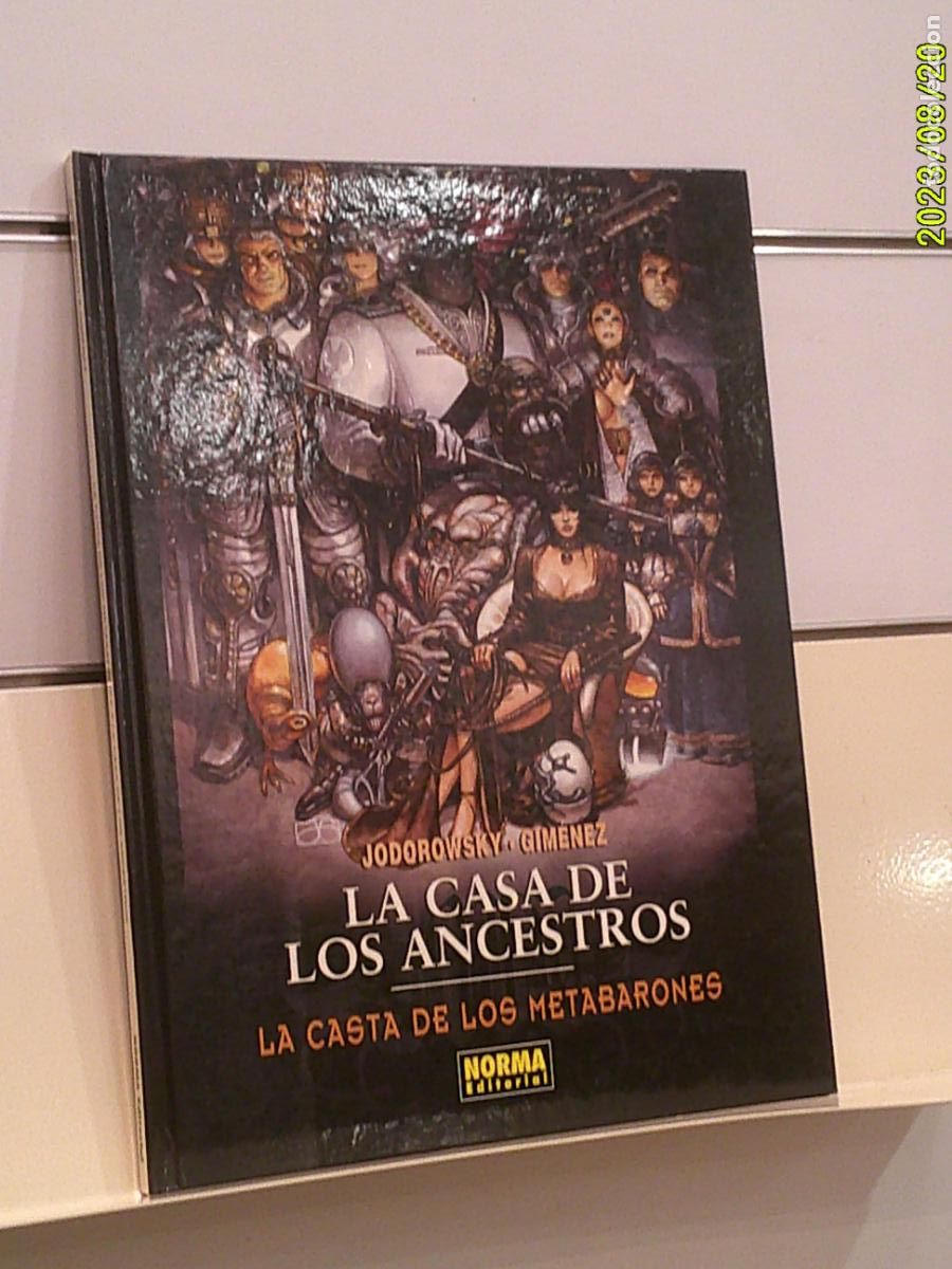 C&oacute;mics: LA CASTA DE LOS METABARONES LA CASA DE LOS ANCESTROS JODOROWSKY Y GIMENEZ TAPA DURA - NORMA