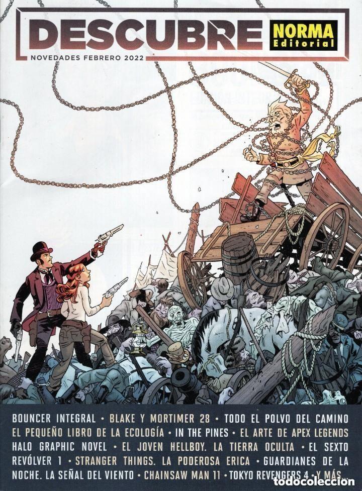 Fumetti: REVISTA DESCUBRE. NOVEDADES FEBRERO 2022 - NORMA - IMPECABLE - OFM16