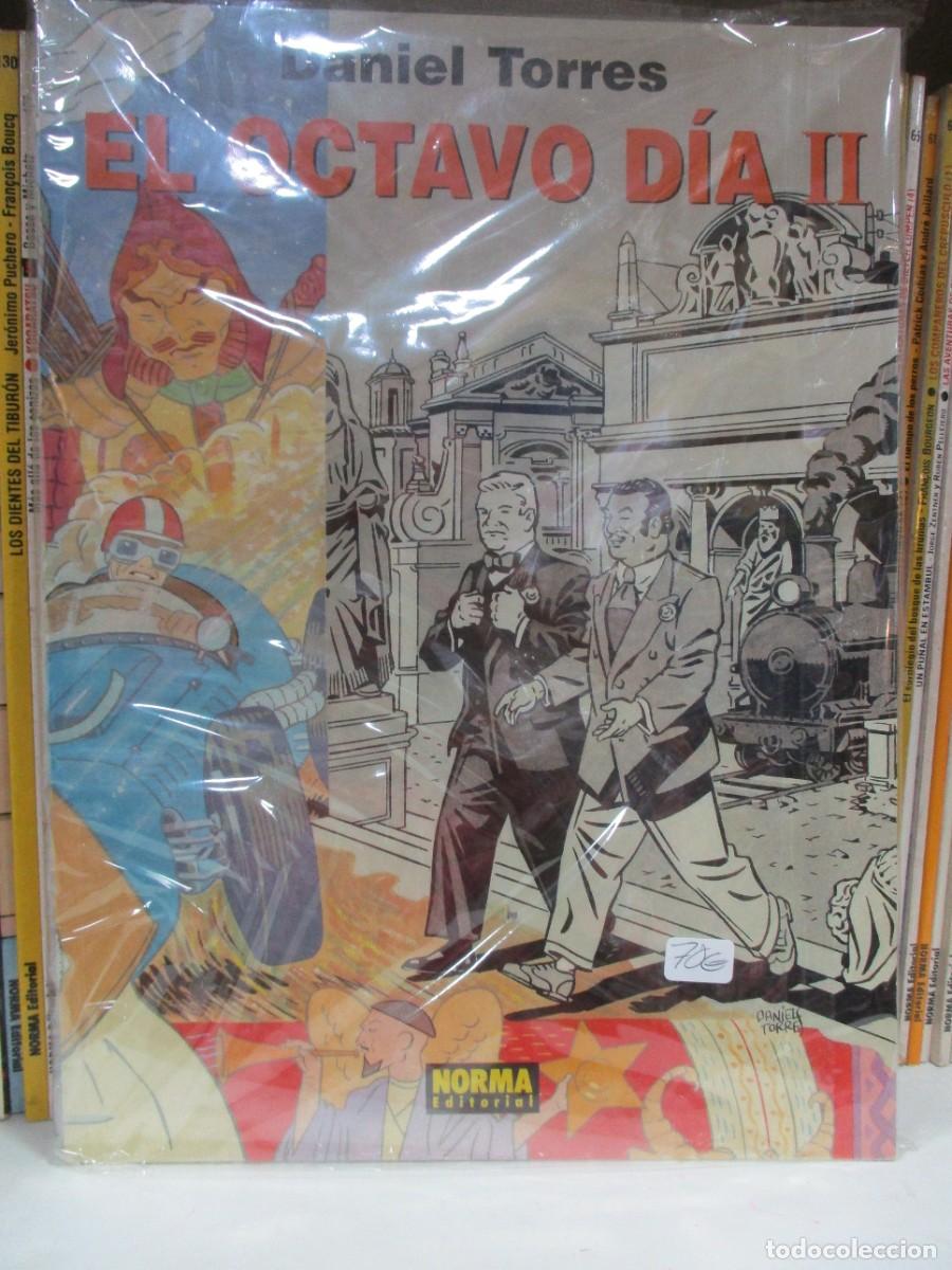 C&oacute;mics: COLECCION COMPLETA - EL OCTAVO DIA COMPLETA (1 y 2) - DANIEL TORRES - NORMA EDITORIAL - Foto 2