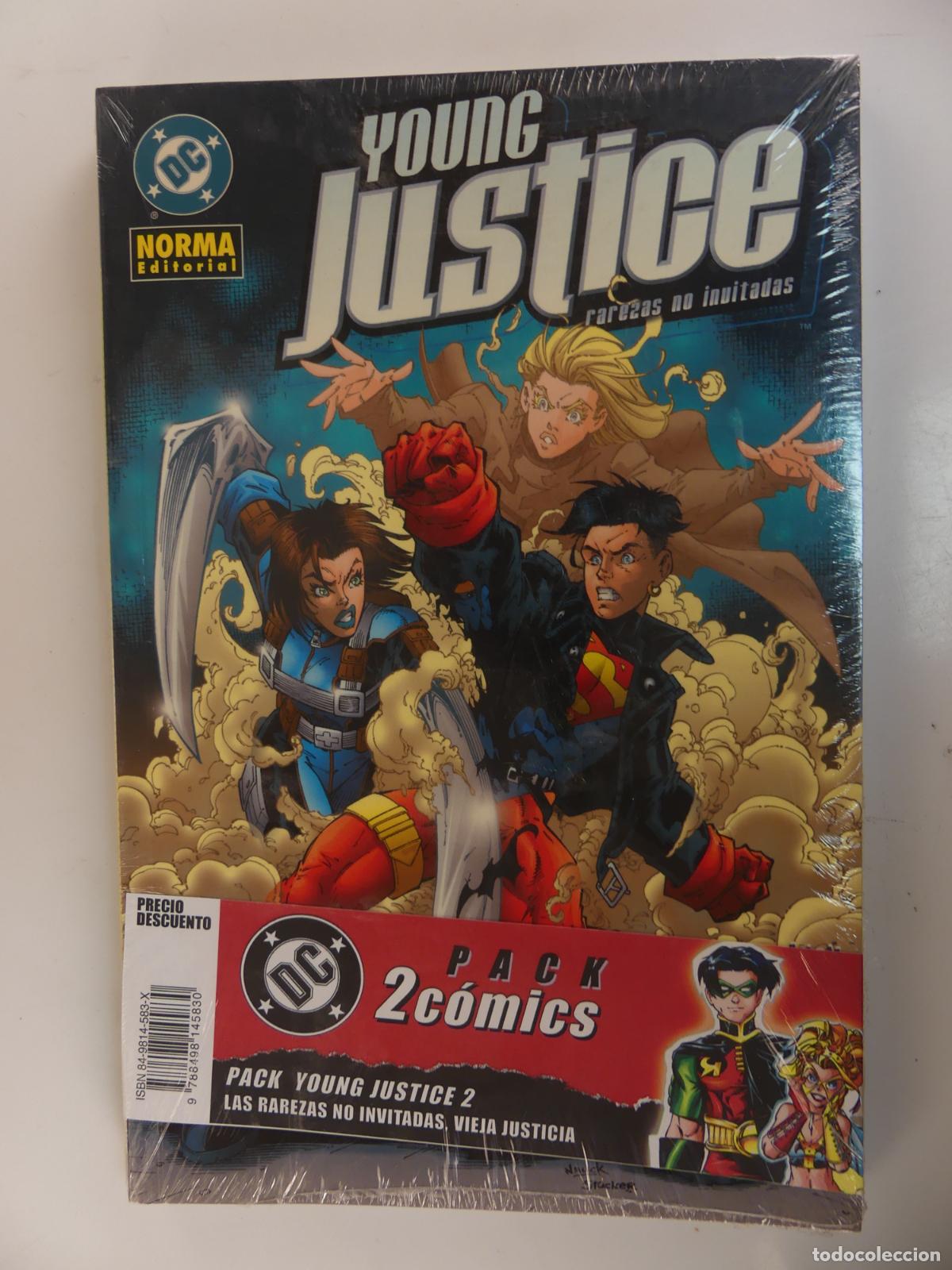 C&oacute;mics: PACK DE 2 COMICS - YOUNG JUSTICE -- REF: 28