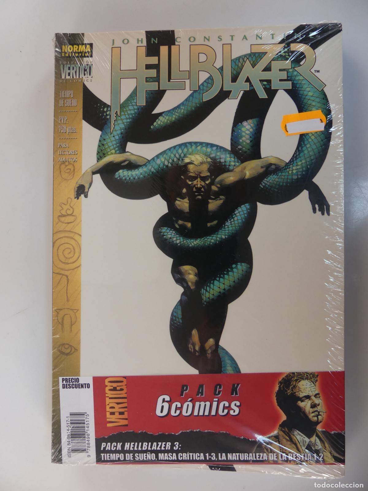 C&oacute;mics: PACK 6 COMICS - HELLBLAZER -- REF: 40