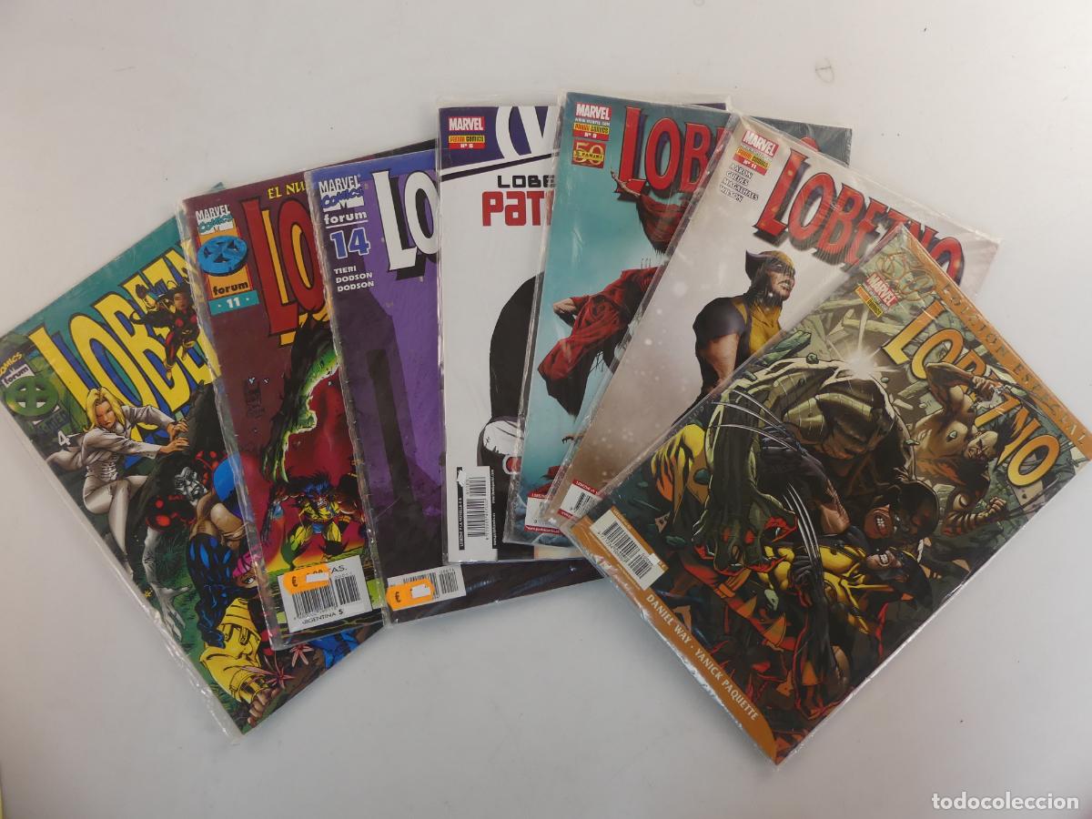 C&oacute;mics: LOTE DE 7 COMICS - LOBEZNO-- REF: 47