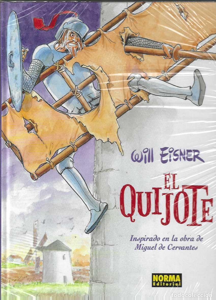 C&oacute;mics: EL QUIJOTE - WILL EISNER - TOMO TAPA DURA NORMA - MUY BUEN ESTADO