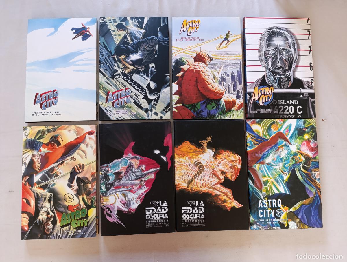 C&oacute;mics: ASTRO CITY COMPLETA - 8 TOMOS - ASTROCITY - BUSIEK, ANDERSON, ROSS - NORMA - TAPA DURA (141)