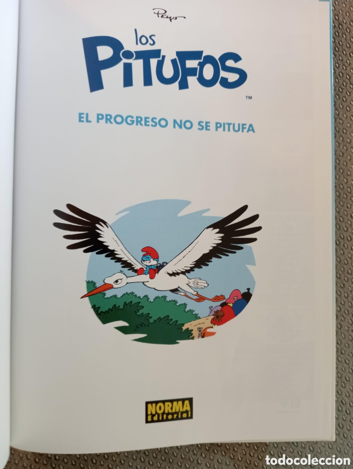 C&oacute;mics: Los Pitufos 22. El progreso no se pitufa (Norma Editorial) - Estudio Peyo - Foto 2