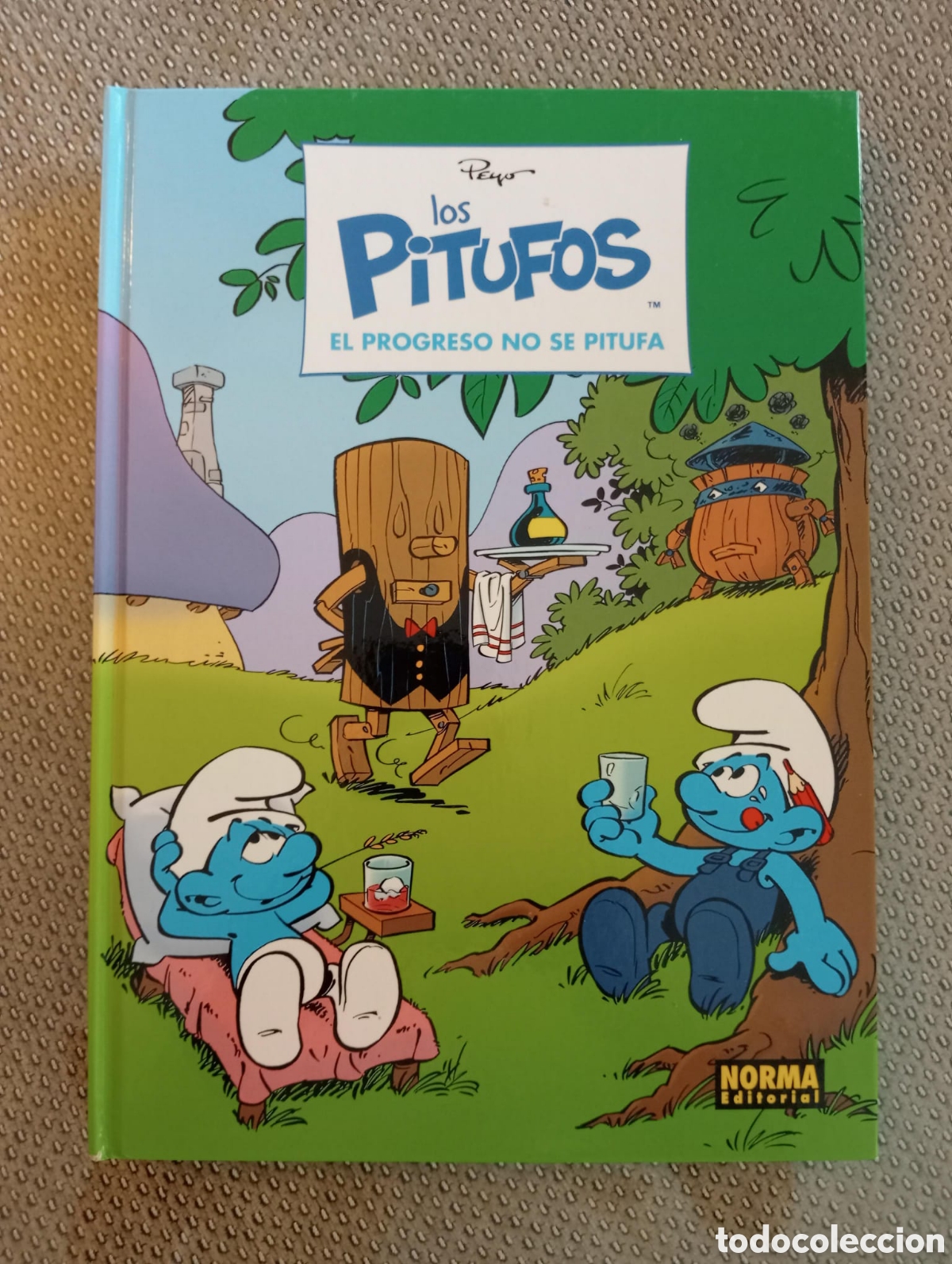 C&oacute;mics: Los Pitufos 22. El progreso no se pitufa (Norma Editorial) - Estudio Peyo