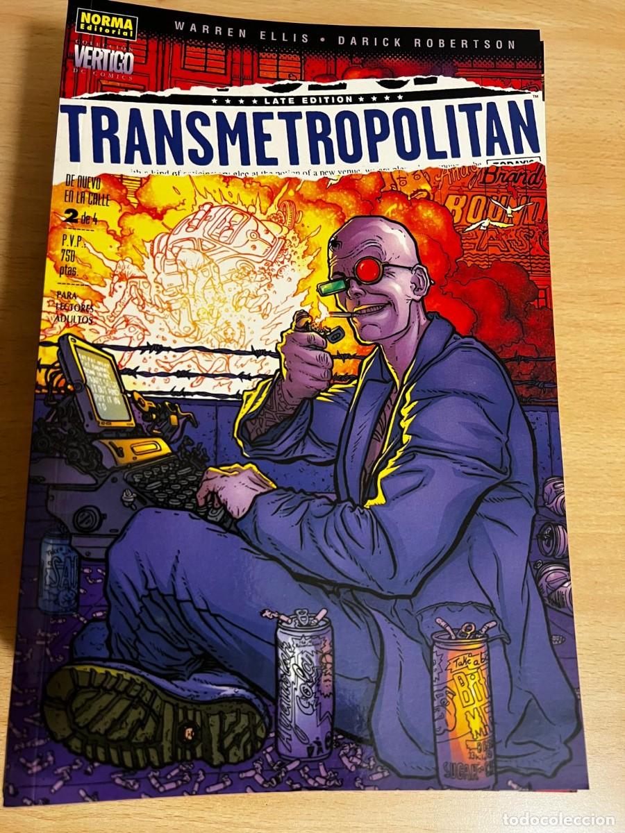 C&oacute;mics: Transmetropolitan. Completa. Norma. Nuevo. W.Ellis