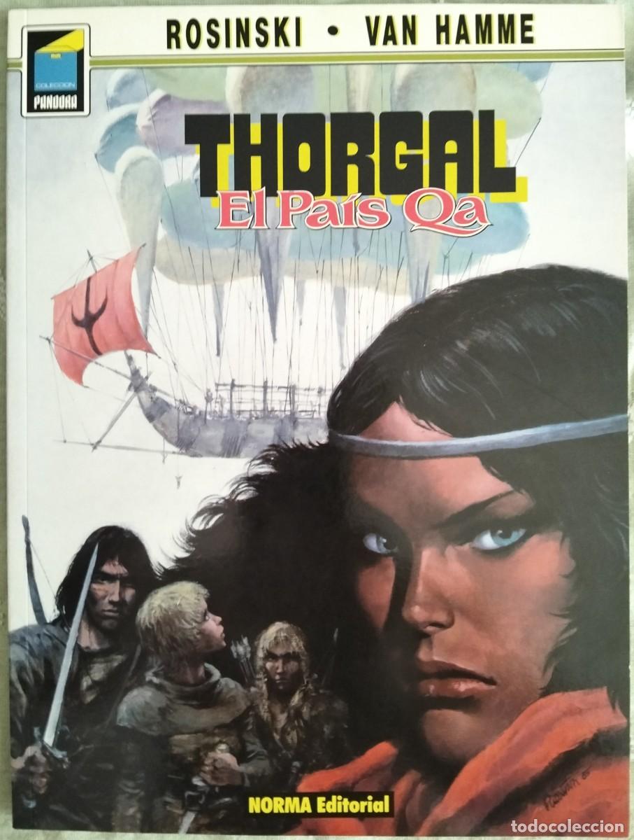 C&oacute;mics: THORGAL 10: EL PA&Iacute;S QA. Col. Pandora n&ordm; 3. NORMA EDITORIAL. 2&ordf; edici&oacute;n 1993 (Formato de tapa blanda)