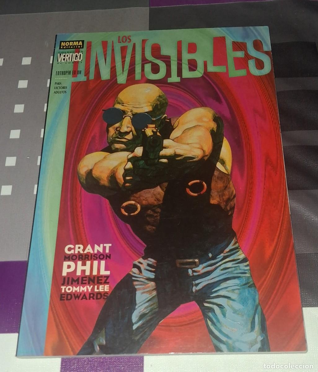 Comics: Los Invisibles. Entrop&iacute;a en UK. Grant Morrison