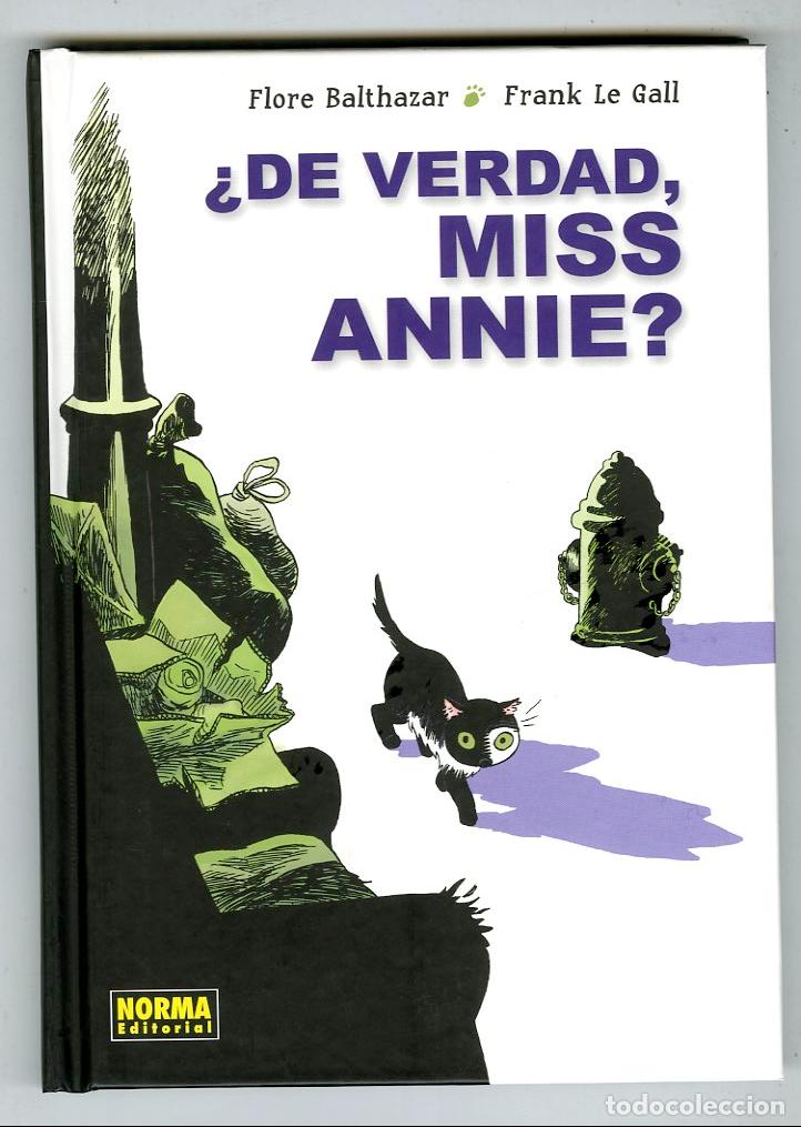 C&oacute;mics: &iquest;De Verdad, Miss Annie? (Norma, 2015) - Flore Balthazar / Frank Le Gall