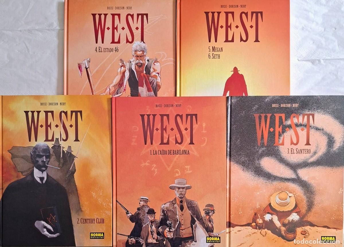 C&oacute;mics: W.E.S.T. De ROSSI, DORISON Y NURY. COMPLETA. NORMA Ed.