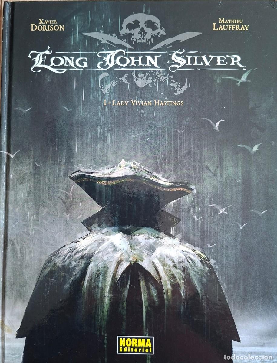 C&oacute;mics: LONG JOHN SILVER De X. DORISON y M LAUFFRAY. COMPLETA, 4 tomos. NORMA Ed. - Foto 2