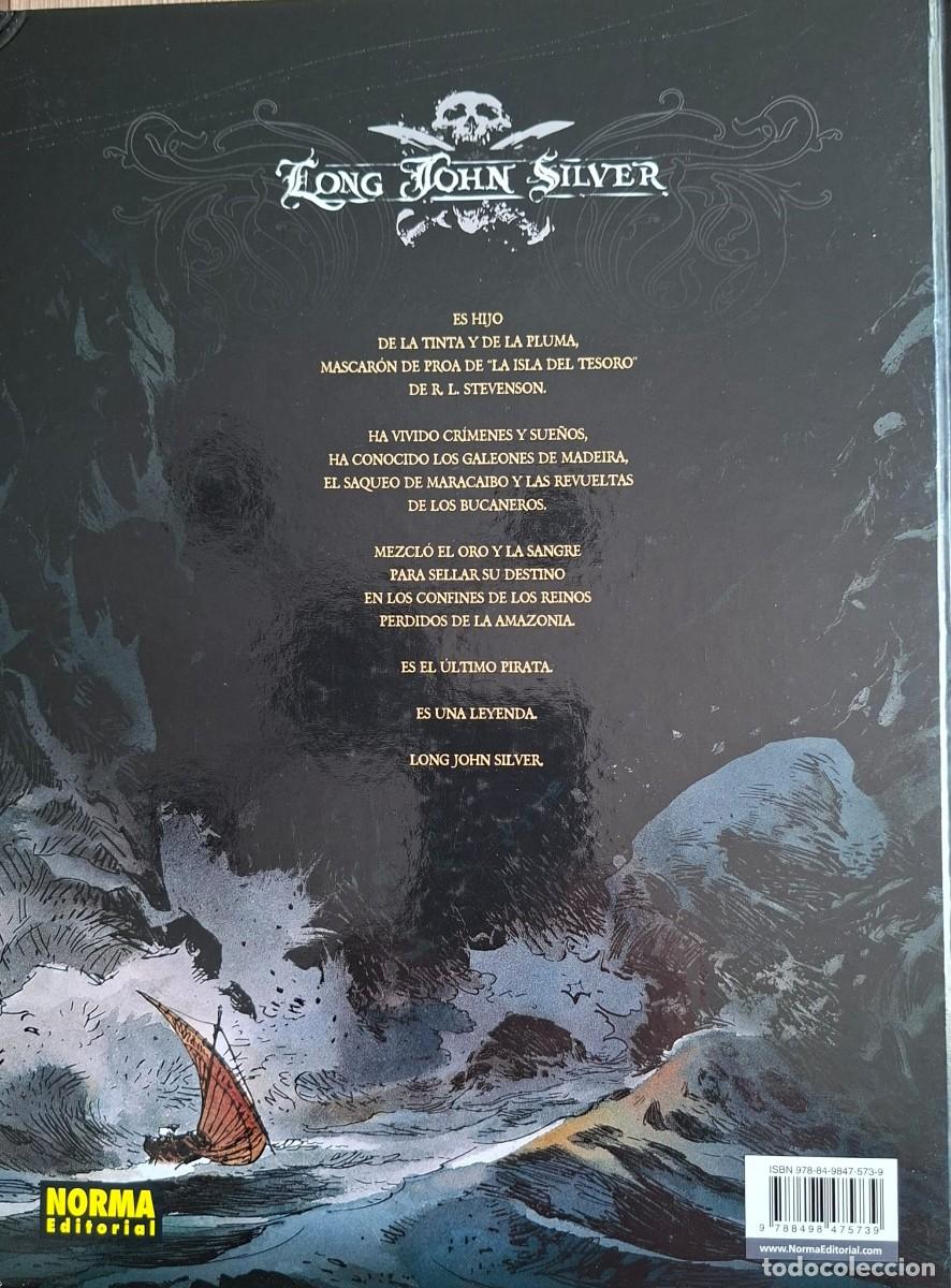 C&oacute;mics: LONG JOHN SILVER De X. DORISON y M LAUFFRAY. COMPLETA, 4 tomos. NORMA Ed. - Foto 3