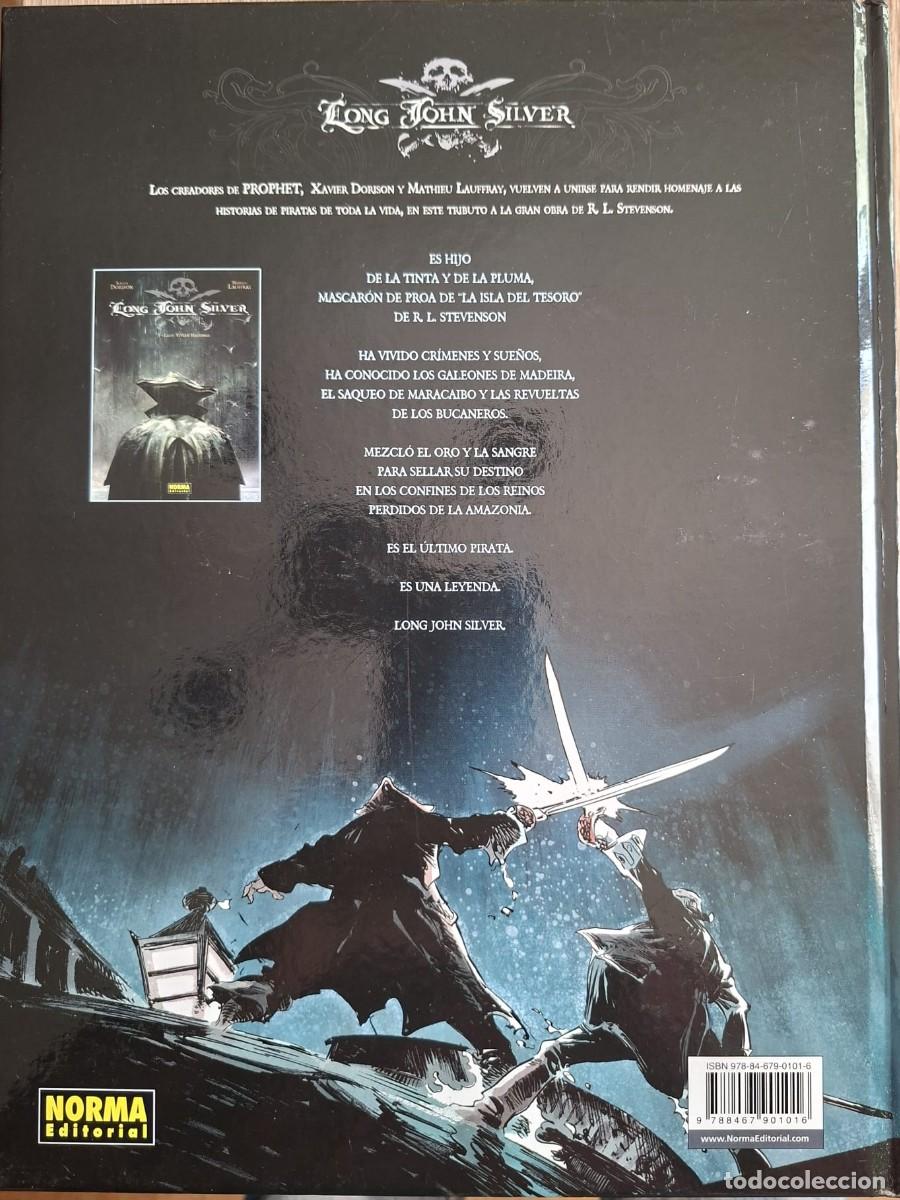 C&oacute;mics: LONG JOHN SILVER De X. DORISON y M LAUFFRAY. COMPLETA, 4 tomos. NORMA Ed. - Foto 8