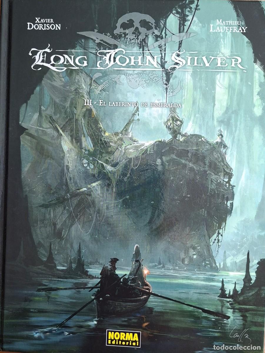 C&oacute;mics: LONG JOHN SILVER De X. DORISON y M LAUFFRAY. COMPLETA, 4 tomos. NORMA Ed. - Foto 9