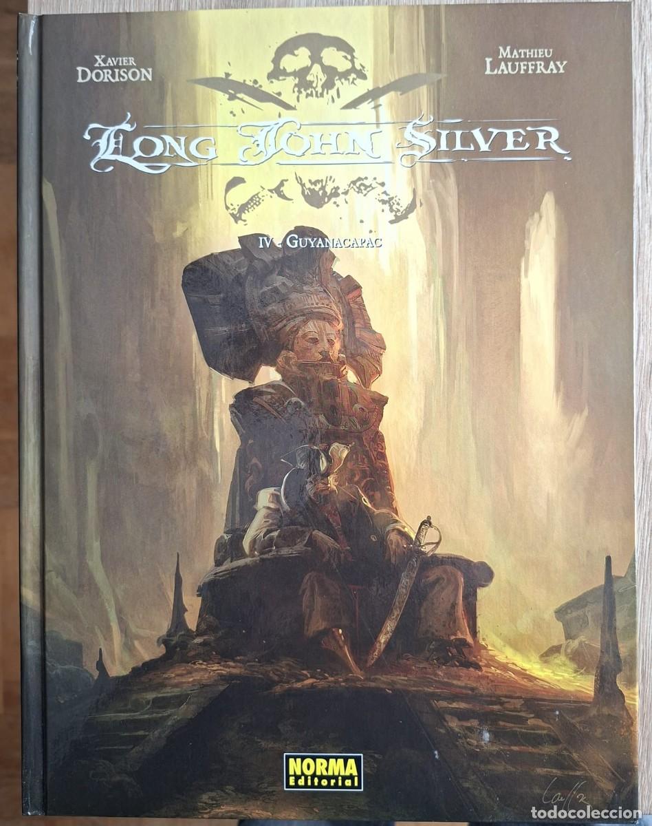 C&oacute;mics: LONG JOHN SILVER De X. DORISON y M LAUFFRAY. COMPLETA, 4 tomos. NORMA Ed. - Foto 11