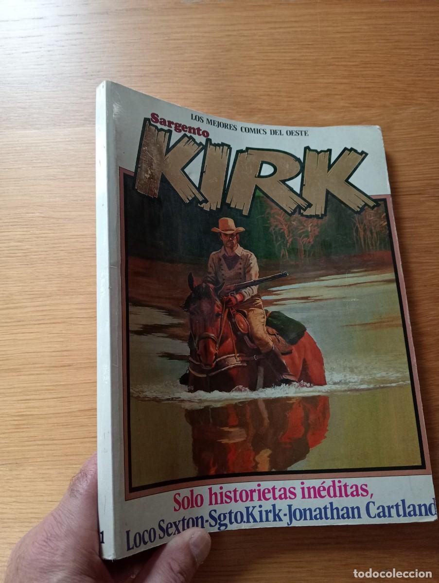 C&oacute;mics: SARGENTO KIRK, RETAPADO N.&ordm; 1 (DE 5). R&Uacute;STICA. NORMA EDITORIAL. 1982.