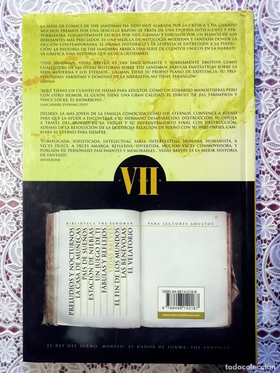 C&oacute;mics: THE SANDMAN - VIDAS BREVES - Foto 2