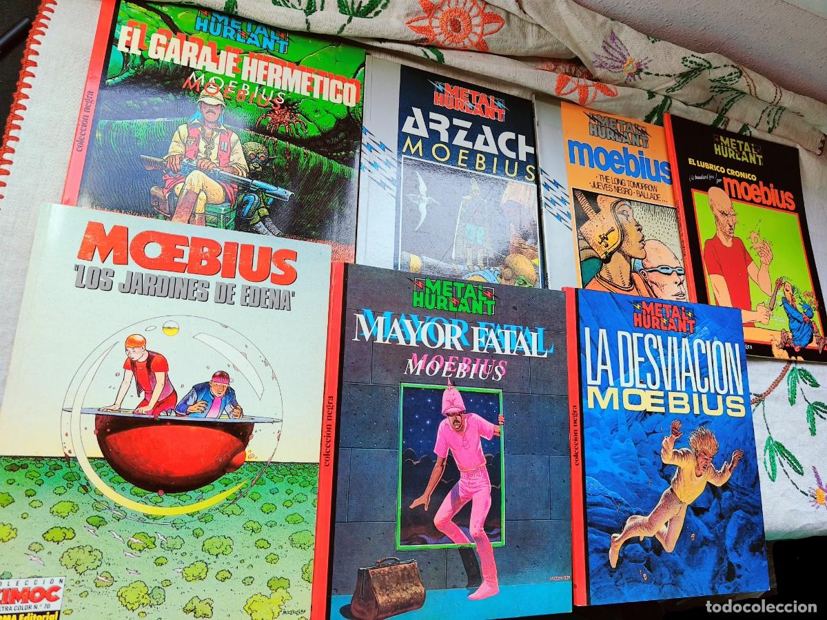 C&oacute;mics: Moebius Metal Hurlant, Garaje Hermetico, edena. Norma. Colecci&oacute;n Cimoc.