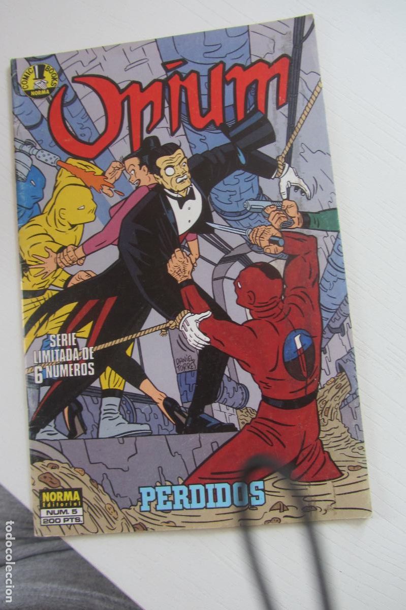 C&oacute;mics: OPIUM N&ordm; 5 PERDIDOS,DE DANIEL TORRES,(DE 6).NORMA,1989 ARX63
