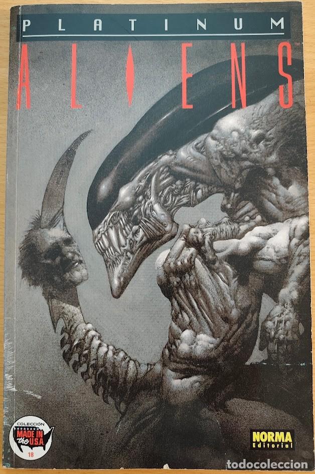 C&oacute;mics: ALIENS PLATINUM. COLECCI&Oacute;N MADE IN USA 18. NORMA