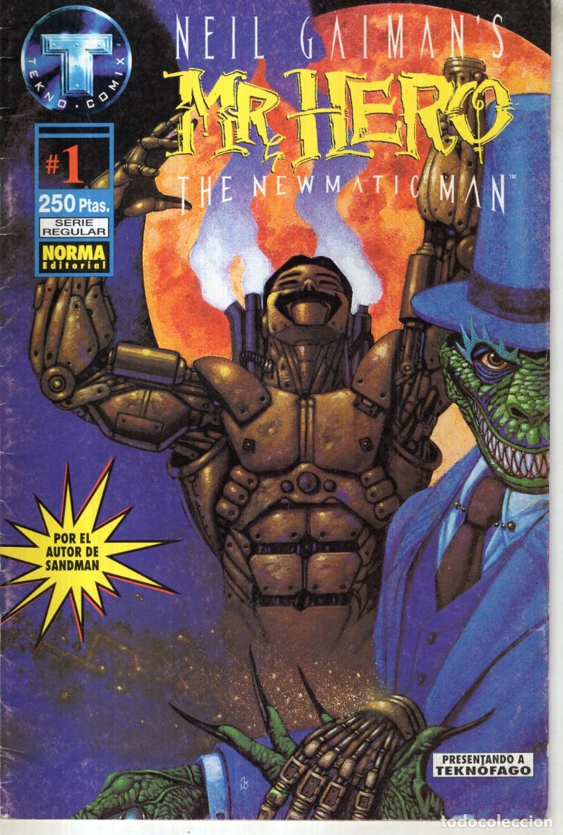 C&oacute;mics: MR. HERO THE NEWMATIC MAN N&ordm; 1 (NEIL GAIMAN) - NORMA - OFM15