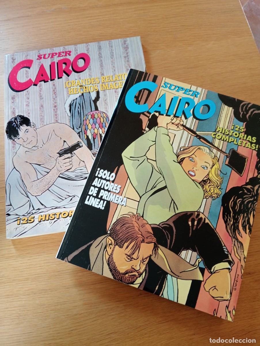 Comics: RETAPADOS. LOTE CON 2 EJEMPLARES DE SUPER CAIRO (DE 4). R&Uacute;STICA. NORMA EDITORIAL. 1989.