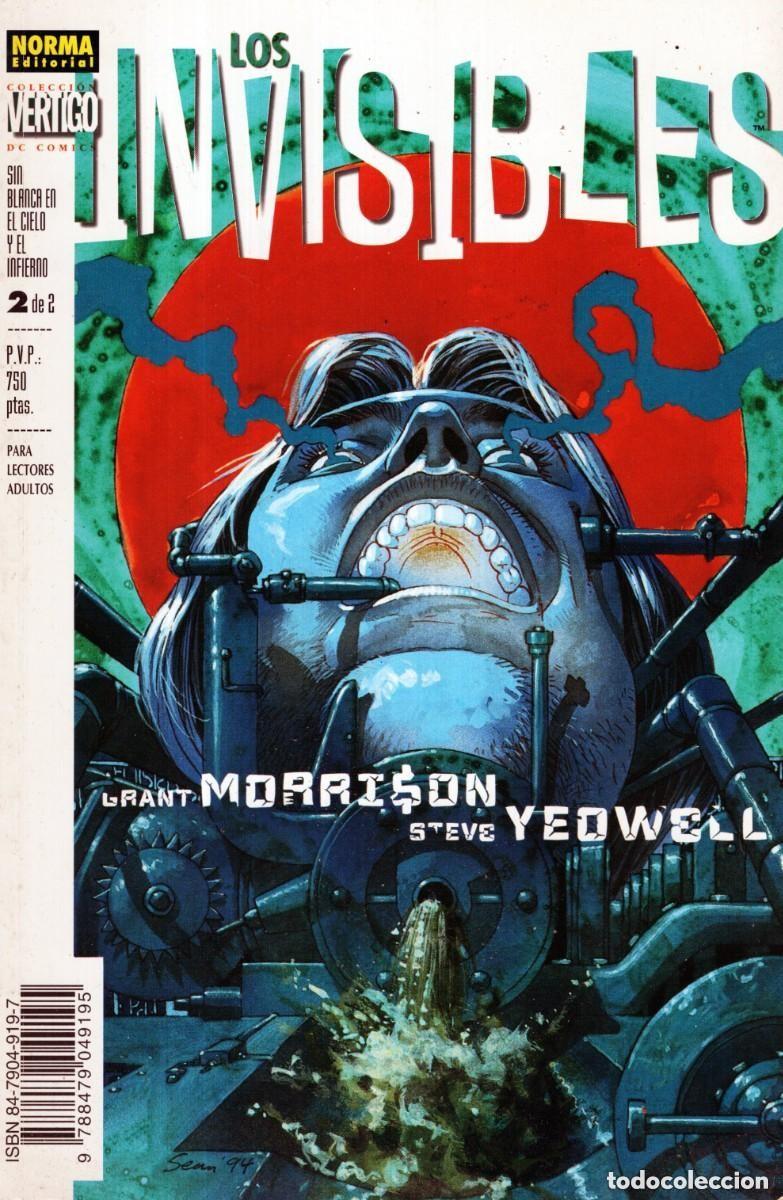 Comics: LOS INVISIBLES SIN BLANCA EN EL CIELO Y EL INFIERNO N&ordm; 2 - COL. VERTIGO N&ordm; - BUEN ESTADO - OFM15