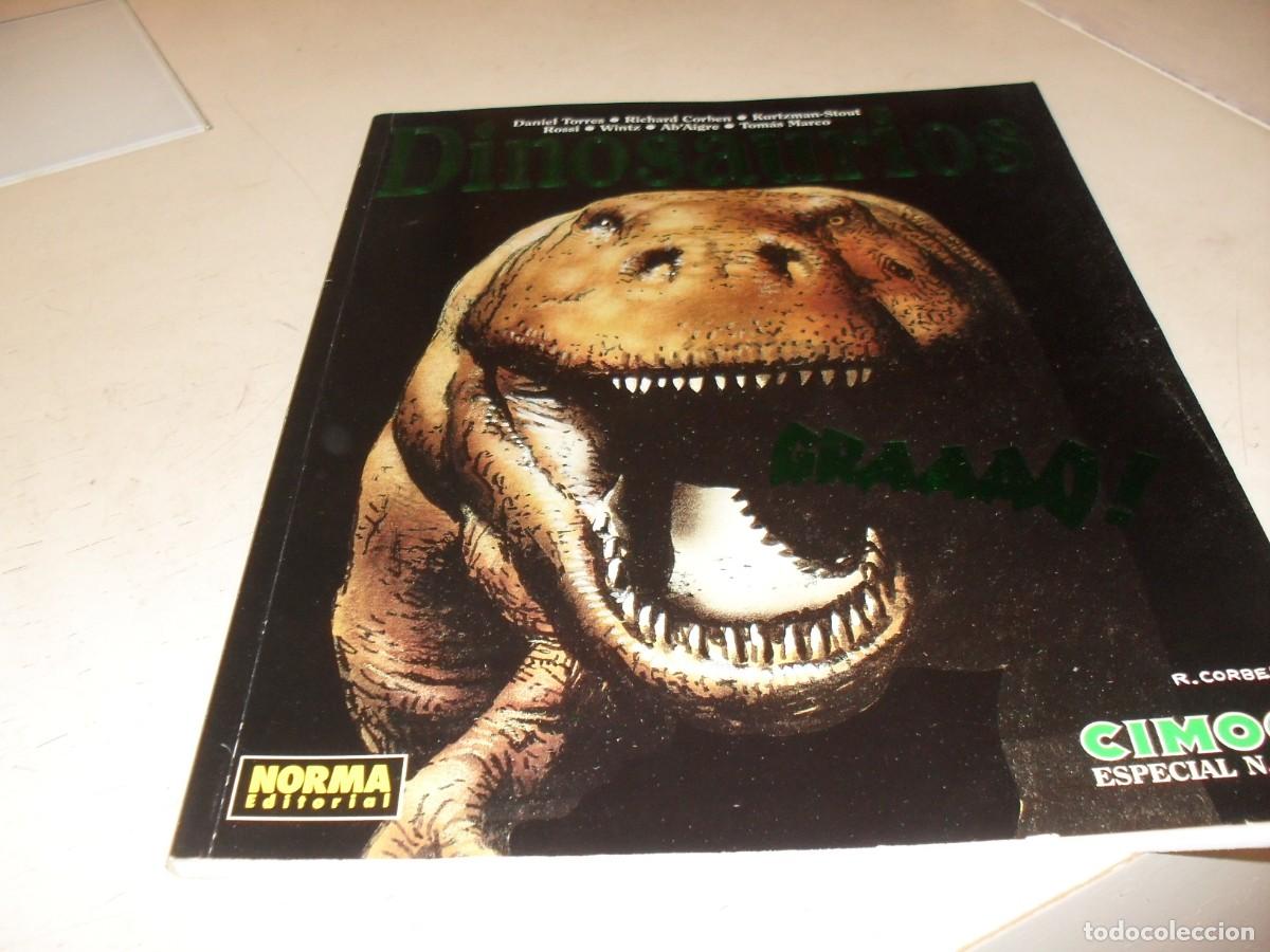 C&oacute;mics: CIMOC ESPECIAL N&ordm; 12,DINOSAURIOS,DE 13.CON HISTORIETA DE CORBEN Y BRADBURY.NORMA,1981