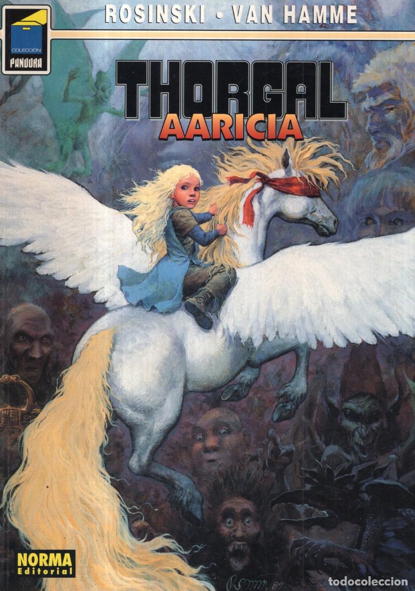 Comics : THORGAL 14 AARICIA (ROSINSKI / VAN HAMME) COL. PANDORA N&ordm; 46 NORMA - BUEN ESTADO - OFM15