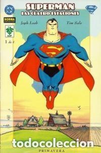 C&oacute;mics: SUPERMAN LAS CUATRO ESTACIONES N&ordm; 1 - NORMA - MUY BUEN ESTADO - OFM15