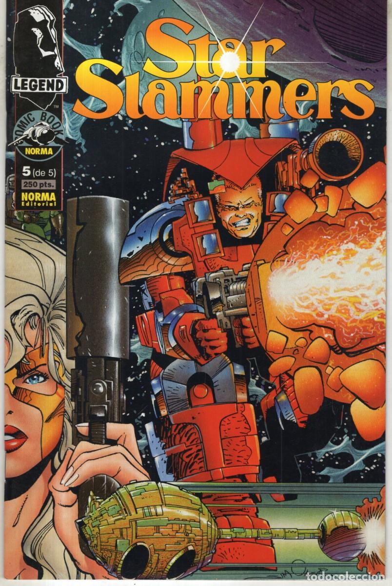 C&oacute;mics: STAR SLAMMERS N&ordm; 5 - NORMA - MUY BUEN ESTADO - OFM15