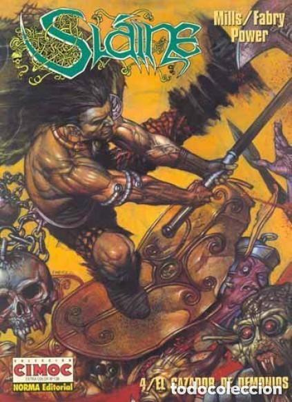 C&oacute;mics: SLAINE 4 EL CAZADOR DE DE DEMONIOS - CIMOC EXTRA COLOR N&ordm; 136 - NORMA - MUY BUEN ESTADO - OFM15