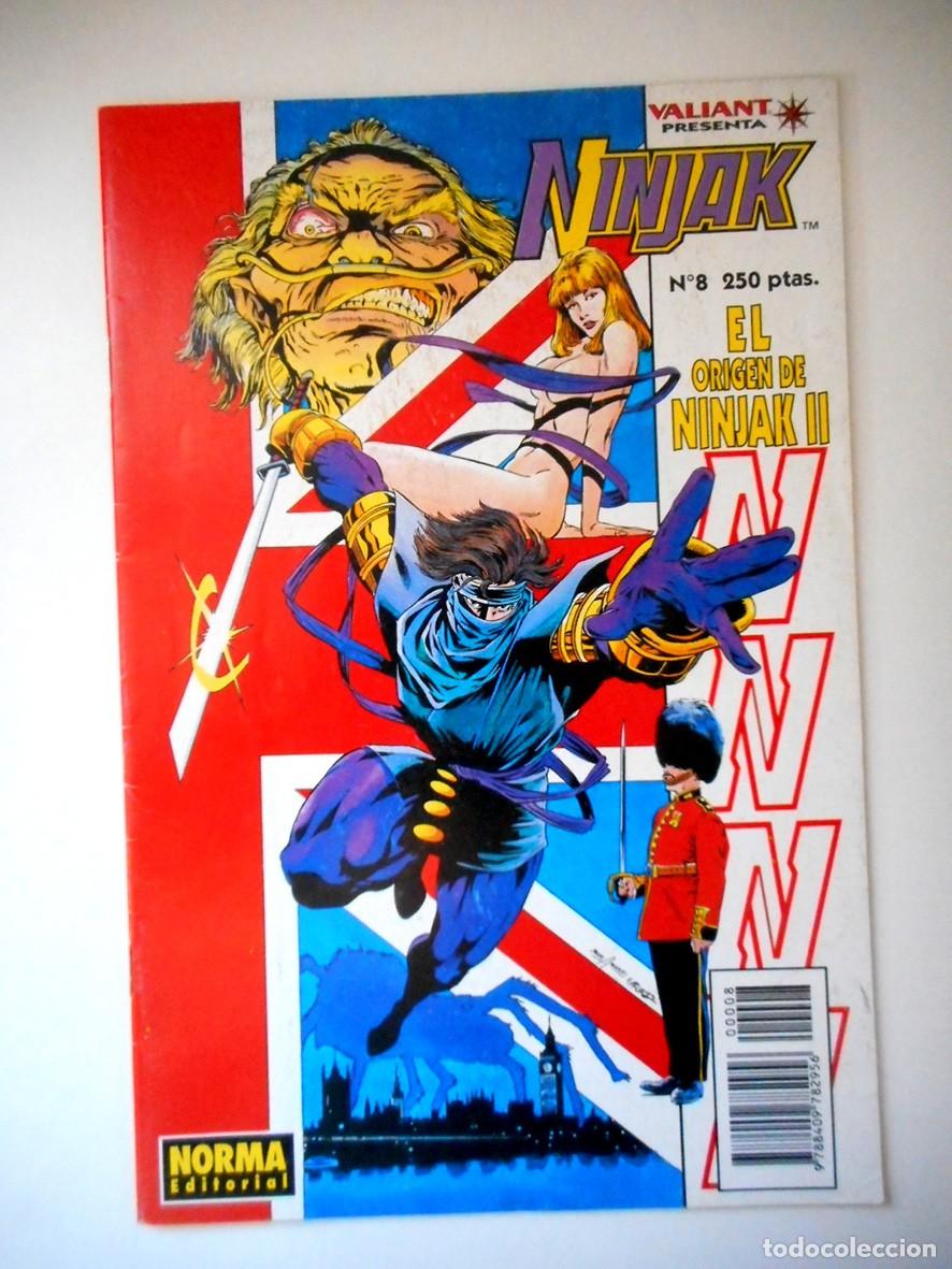 C&oacute;mics: NINJAK N&ordm;8 (NORMA-MARZO 1996) MARK MORETTI