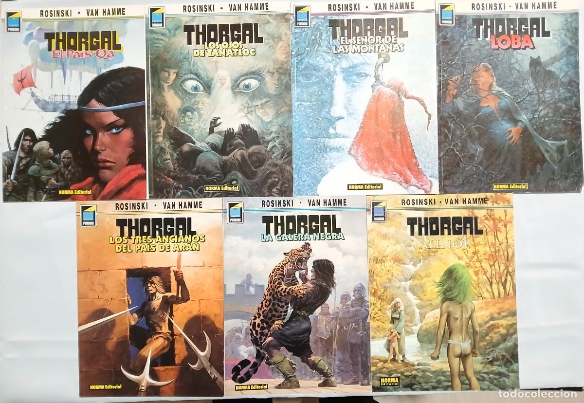 C&oacute;mics: 7 COMICS DE THORGAL. COLECCION PANDORA - Foto 1