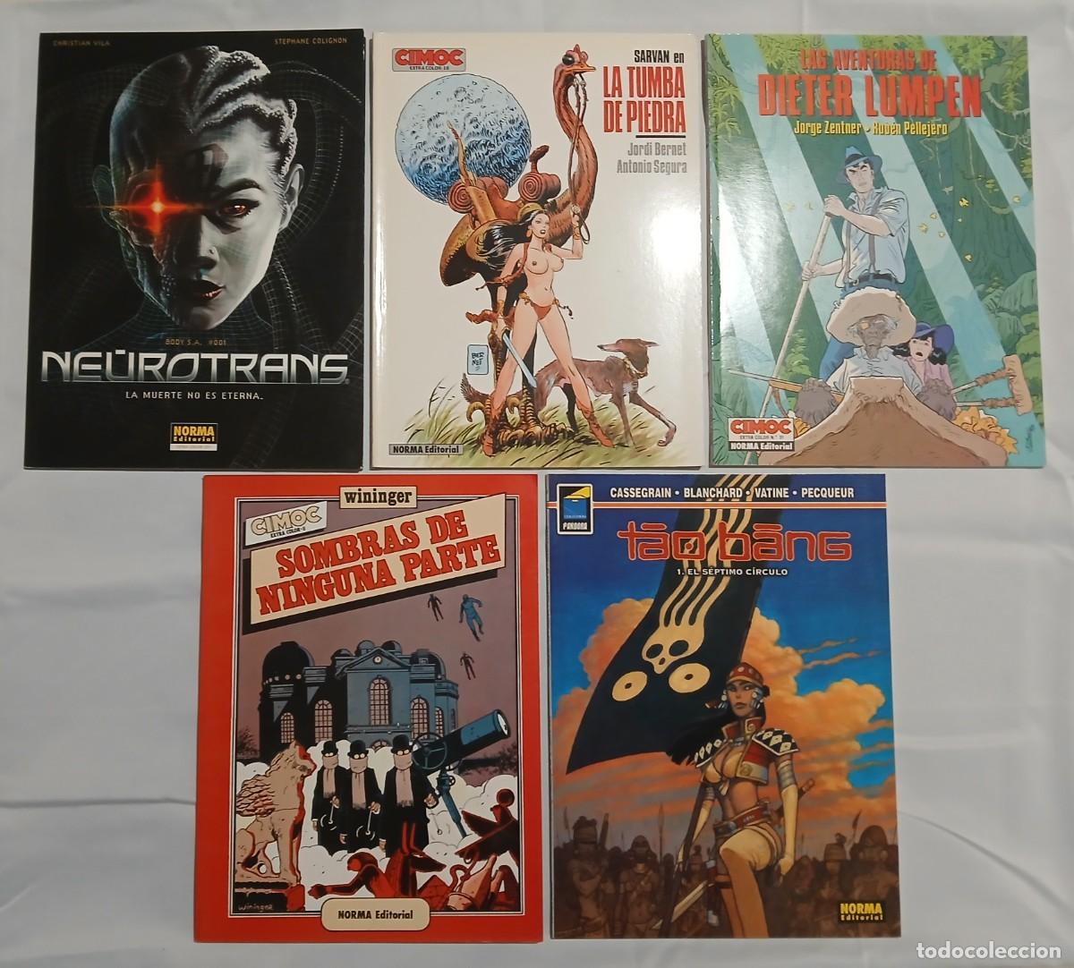 Fumetti: 5 COMICS CIMOC EXTRA COLOR