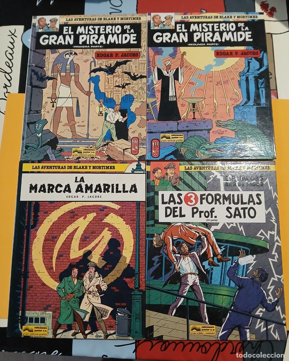 C&oacute;mics: LAS AVENTURAS DE BLAKE Y MORTIMER. 4 numeros.