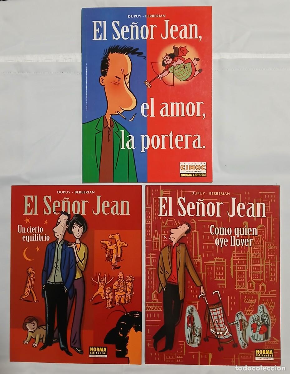 C&oacute;mics: 3 COMICS DEL SE&Ntilde;OR JEAN. CIMOC EXTRA COLOR - Foto 1