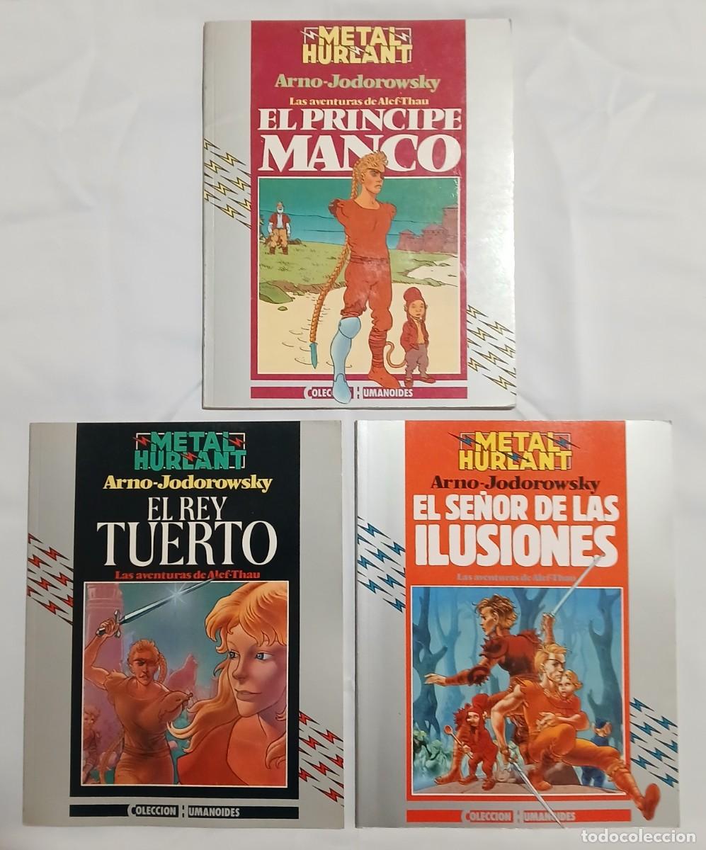 C&oacute;mics: 3 COMICS DE ALEF-THAU. COLECCION HUMANOIDES. JODOROWSKY - Foto 1