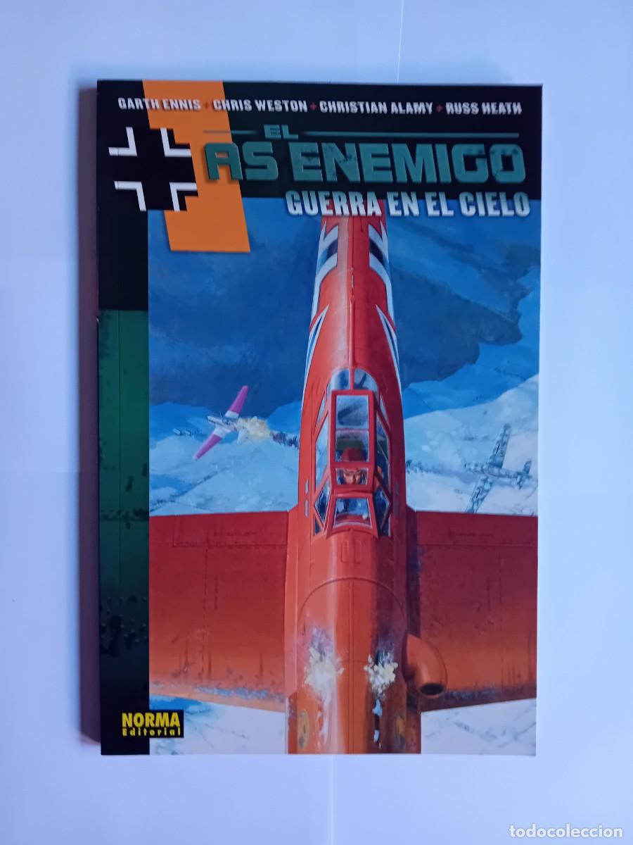 C&oacute;mics: EL AS ENEMIGO GUERRA EN EL CIELO DE GARTH ENNIS, NORMA EDITORIAL.